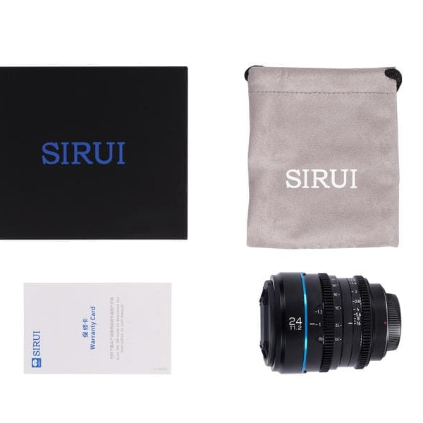 Sirui Festbrennweite Nightwalker 24mm T1.2 S35 – MFT