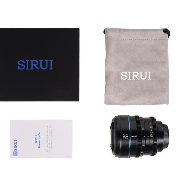Sirui Festbrennweite Nightwalker 35mm T1.2 S35 – Sony E-Mount