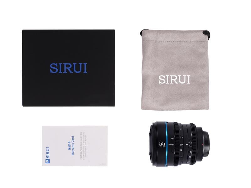 Sirui Festbrennweite Nightwalker 55 mm T1.2 S35 – Fujifilm X-Mount