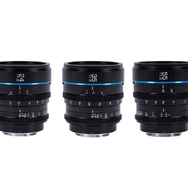 Sirui Festbrennweite 24, 35&55mm T1.2 – Fujifilm X-Mount