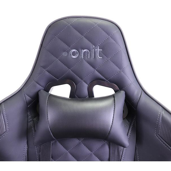 onit Gaming-Stuhl Deepblack Schwarz