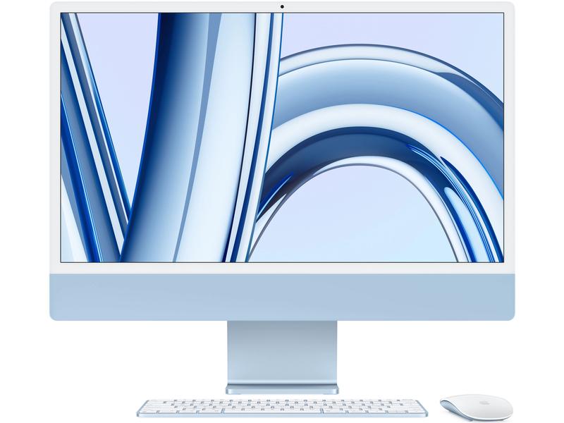 Apple iMac 24" M3 10C GPU / 512 GB / 8 GB Blau