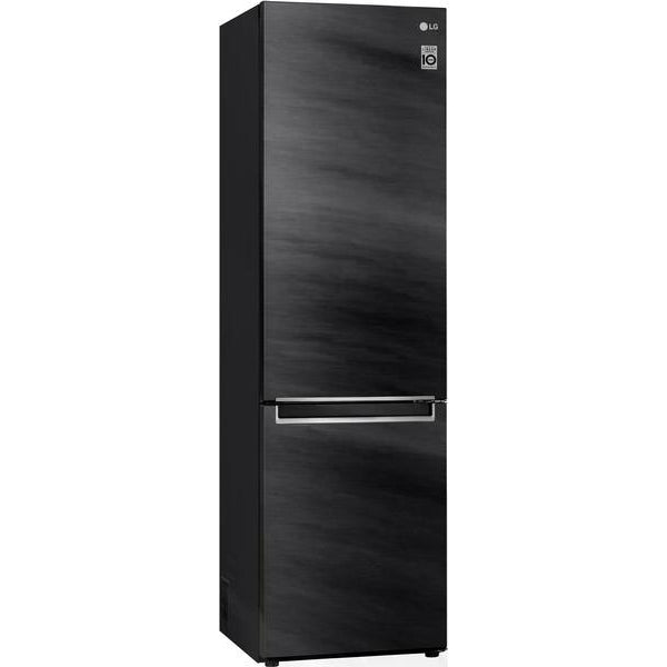 LG Kühl-Gefrierkombination GBB72MCVBN Matte Black, Rechts