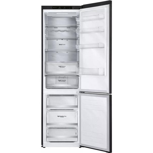 LG Kühl-Gefrierkombination GBB72MCVBN Matte Black, Rechts