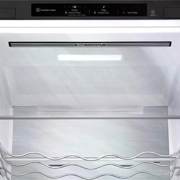 LG Kühl-Gefrierkombination GBB72MCVBN Matte Black, Rechts