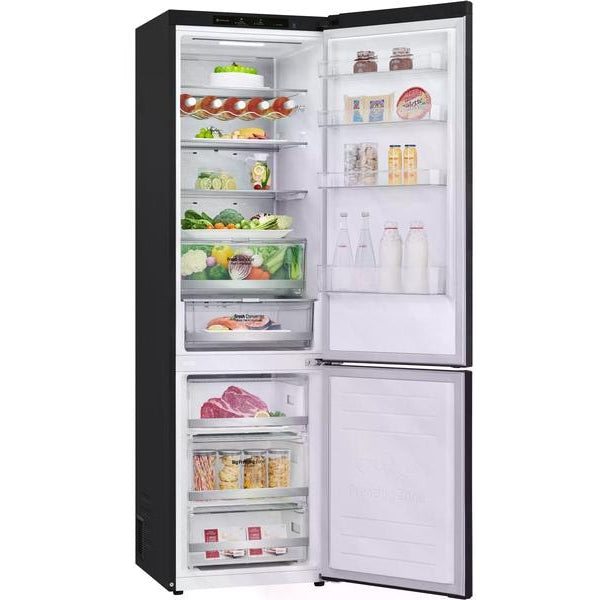 LG Kühl-Gefrierkombination GBB72MCVBN Matte Black, Rechts