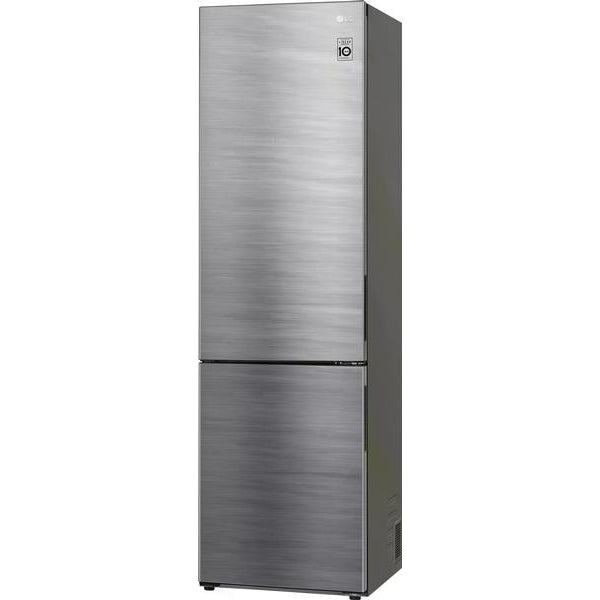 LG Kühl-Gefrierkombination GBP62PZNAC Platinum Silver, Rechts