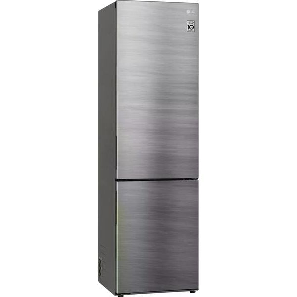 LG Kühl-Gefrierkombination GBP62PZNAC Platinum Silver, Rechts