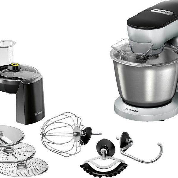 Bosch Küchenmaschine Serie 8 OptiMUM Schwarz/Silber
