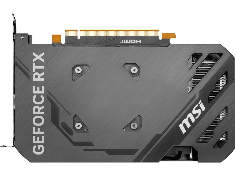 MSI Grafikkarte GeForce RTX 4060 Ventus 2X Black OC 8 GB