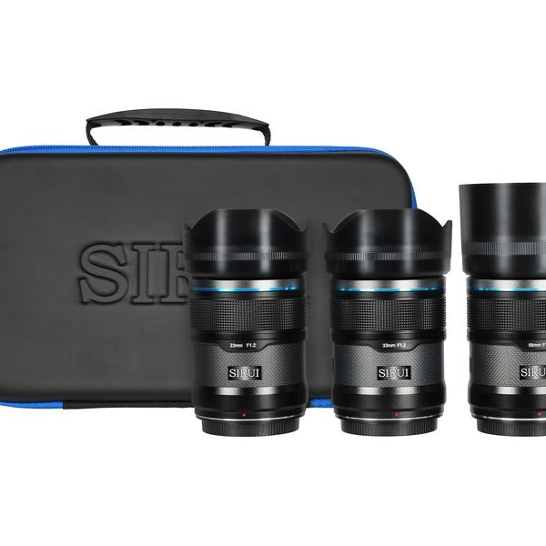 Sirui Festbrennweite Sniper 23, 33, 56mm F/1.2 Schwarz Sony E