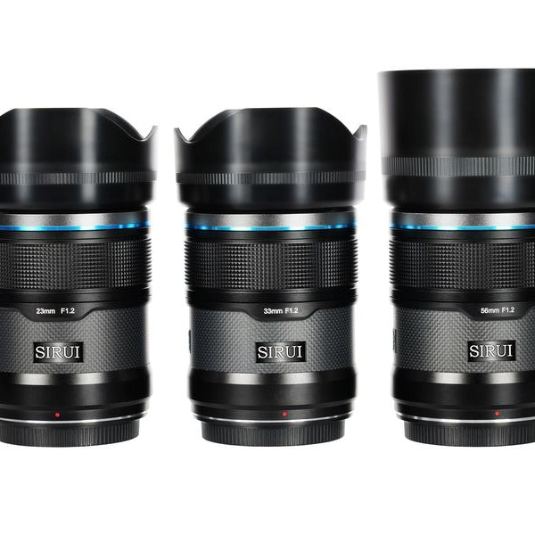 Sirui Festbrennweite Sniper 23, 33, 56mm F/1.2 Schwarz Sony E