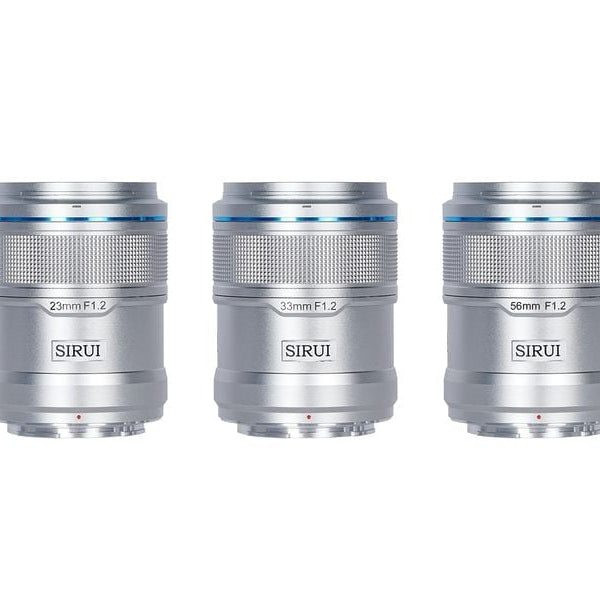 Sirui Festbrennweite Sniper 23, 33, 56mm F/1.2 Silber Nikon Z