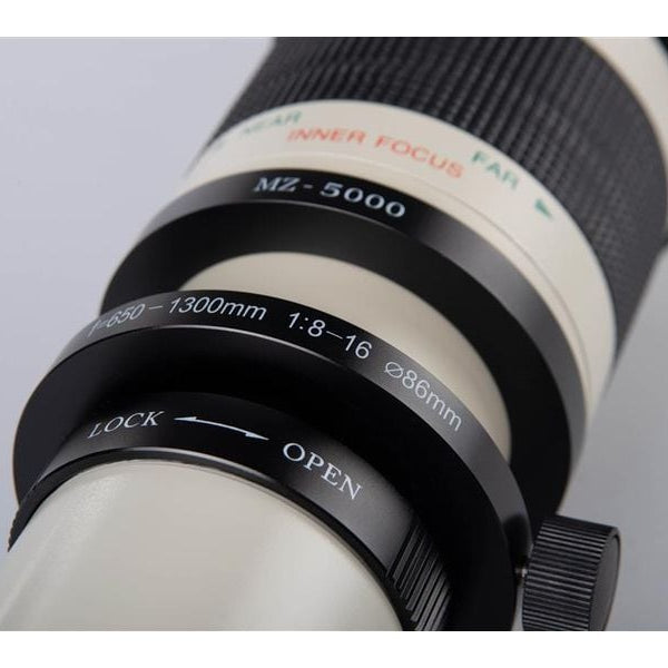 Dörr Zoomobjektiv 650-1300mm Dörr T2 - Weiss