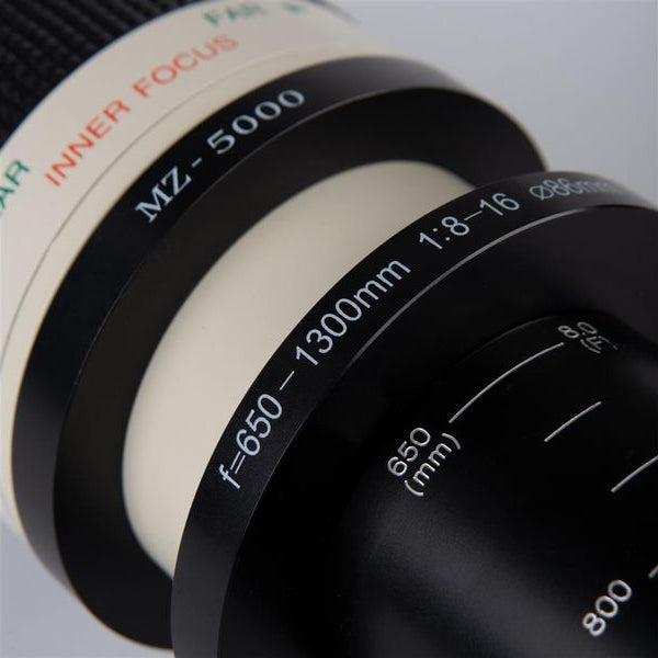 Dörr Zoomobjektiv 650-1300mm Dörr T2 - Weiss