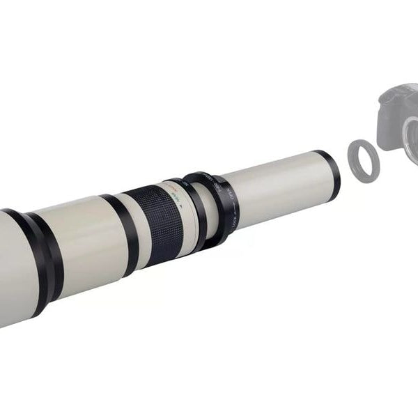 Dörr Zoomobjektiv 650-1300mm Dörr T2 - Weiss