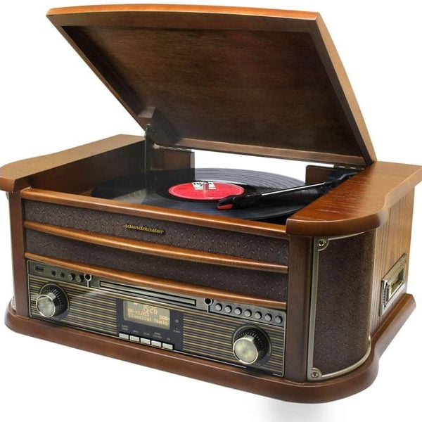 soundmaster Stereoanlage NR565DAB Braun