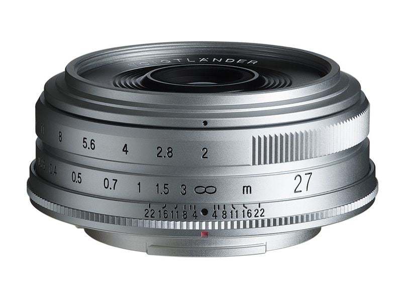 Voigtländer Festbrennweite 27mm F/2 Ultron – Fujifilm X-Mount - Silber