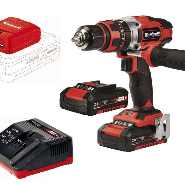 Einhell Akku-Schlagbohrschrauber TE-CD 18/48 Li Kit