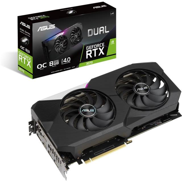 ASUS Dual GeForce RTX 3070 V2 OC - 8GB