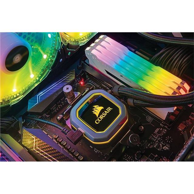 Corsair Vengeance RGB Pro, DDR4, 16GB (2 x 8GB), 3600MHz - weiss