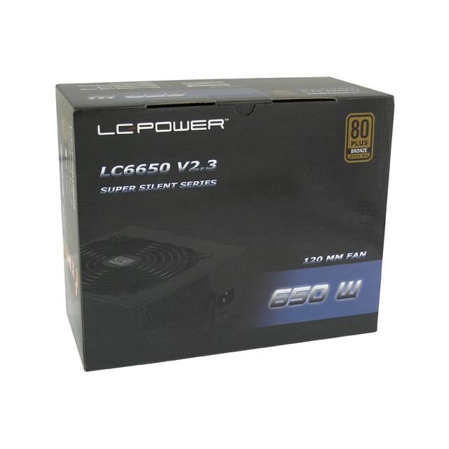 LC-Power LC6650 V2.3 Super Silent Serie - 650W - Bronze