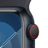 Apple Watch Series 9 GPS (Aluminium Mitternacht) - 41mm - Sportarmband S/M Mitternacht