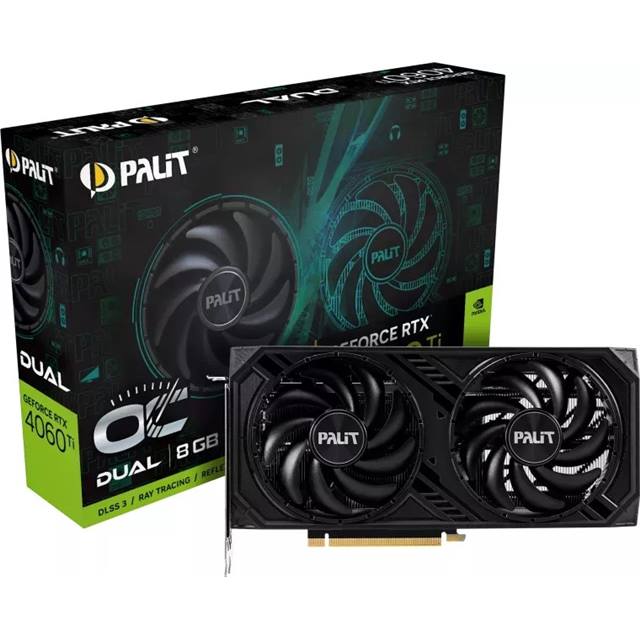 Palit GeForce RTX 4060 Ti Dual OC - 8GB