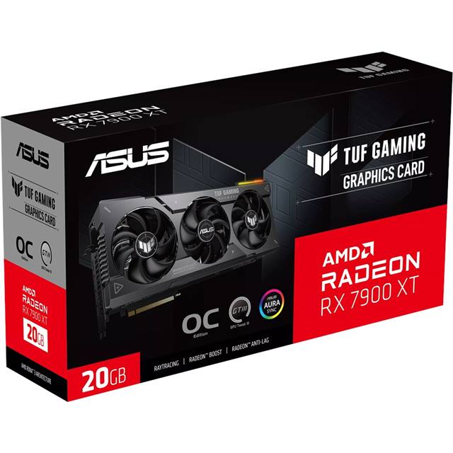 ASUS TUF Gaming Radeon RX 7900 XT OC Edition 20GB