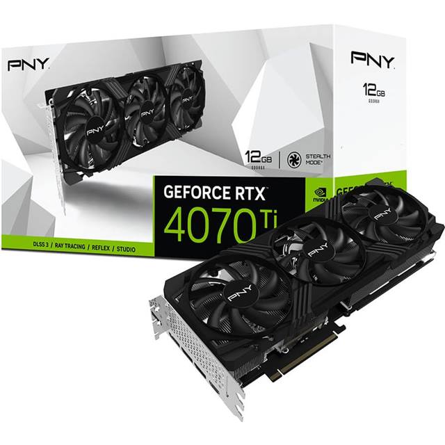 PNY GeForce RTX 4070 Ti VERTO Triple Fan Edition 12GB