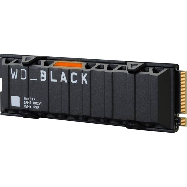 WD BLACK SN850X NVMe SSD 2TB with Heatsink