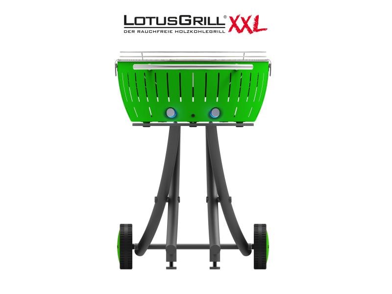 LotusGrill Holzkohlegrill XXL Limettengrün