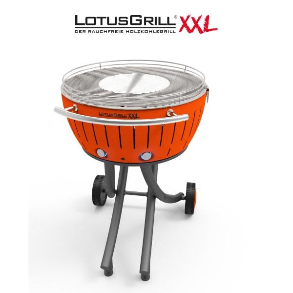 LotusGrill Holzkohlegrill XXL Mandarinorange