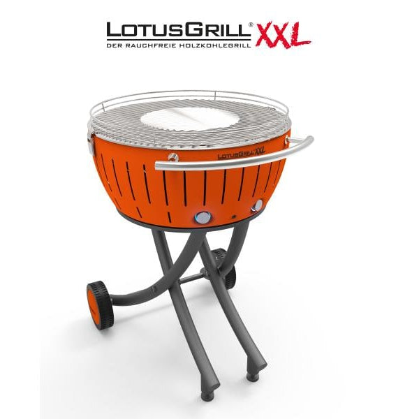 LotusGrill Holzkohlegrill XXL Mandarinorange