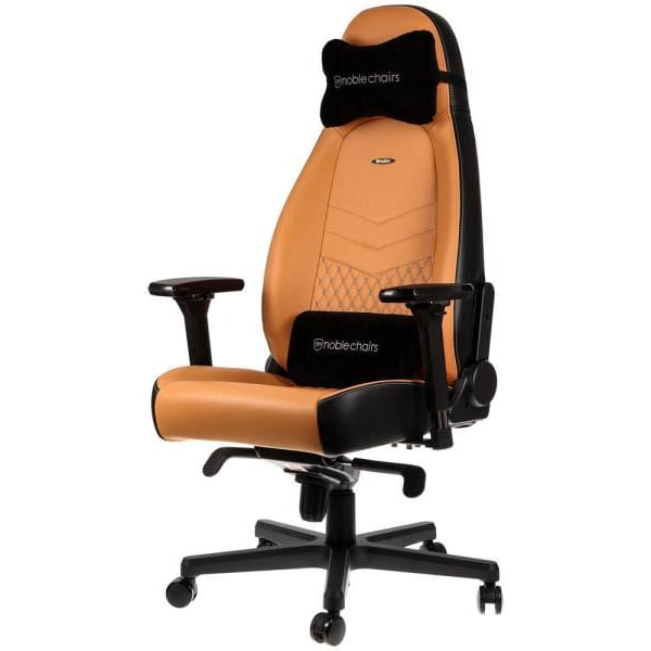 noblechairs Gaming-Stuhl ICON Echtleder Cognac