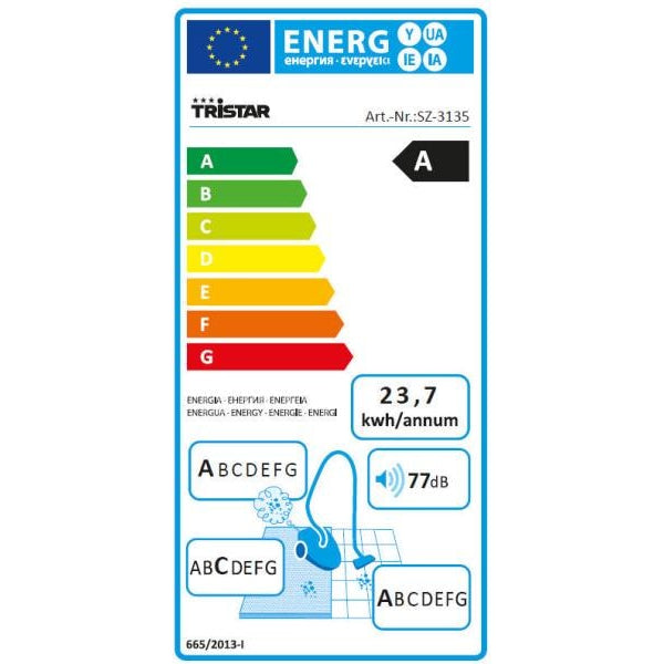 Tristar Bodenstaubsauger SZ-3135