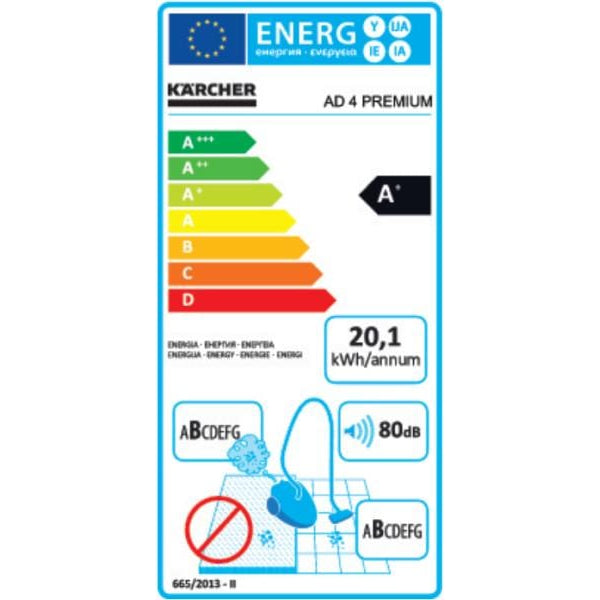 Kärcher Asche- und Trockensauger AD 4 Premium CH-Version