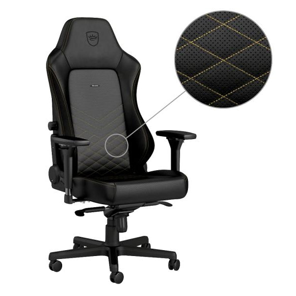 noblechairs Gaming-Stuhl HERO Schwarz/Gold