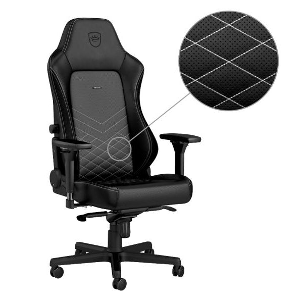 noblechairs Gaming-Stuhl HERO Schwarz/Weiss