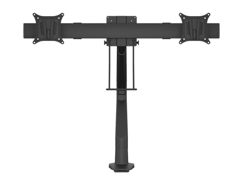 Multibrackets Tischhalterung Gas Lift Arm + Duo Crossbar Schwarz