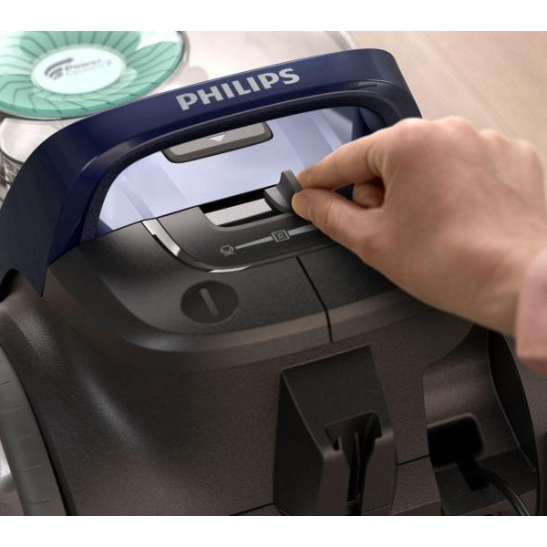 Philips Bodenstaubsauger PowerPro Active Blau