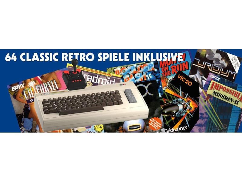 retro-bit Spielkonsole The C64 Maxi