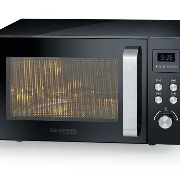Severin Mikrowelle mit Grill MW 7752 Schwarz