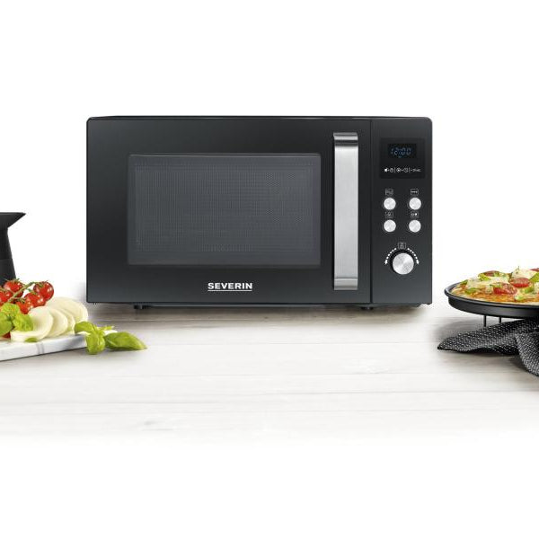 Severin Mikrowelle mit Grill MW 7752 Schwarz