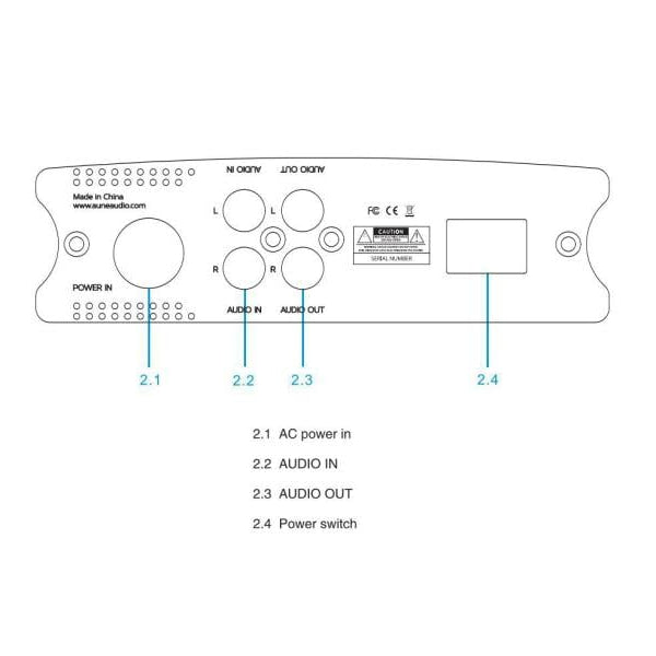 Aune Kopfhörerverstärker X7 s