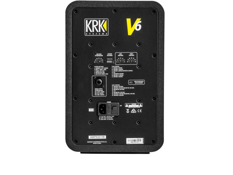 KRK Studiomonitor V6 Series 4 Schwarz