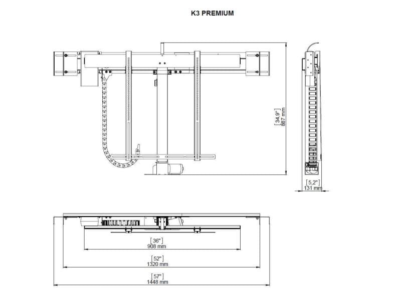 DSS TV-Lift Premium 3 0553 max. 70 kg