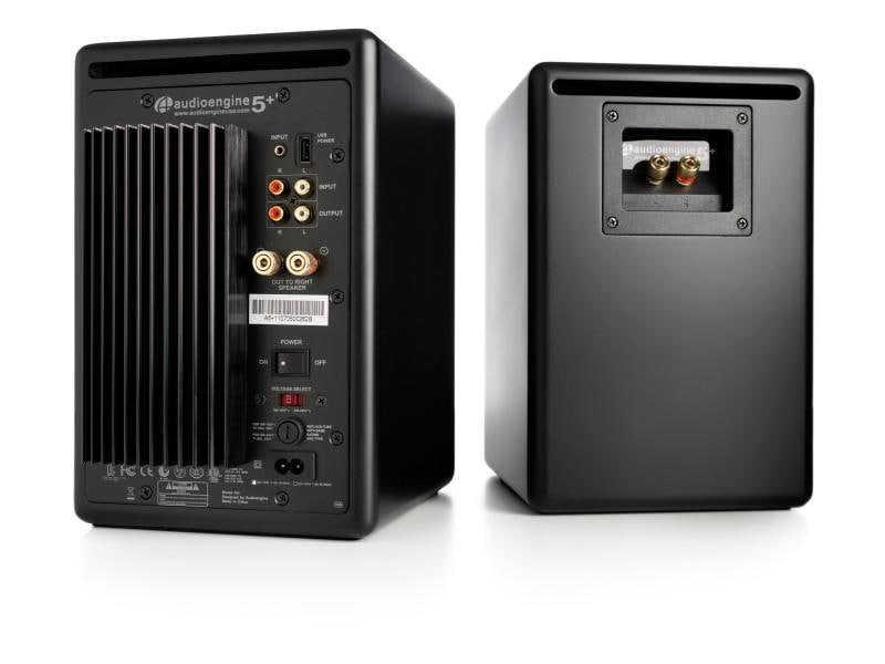 audioengine Regallautsprecher Paar A5+ Wireless Schwarz