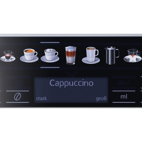 Siemens Kaffeevollautomat EQ.6 plus s300 Grau, Schwarz