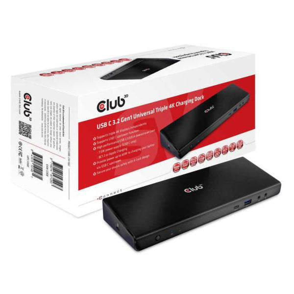 Club 3D Dockingstation CSV-1562 USB-C 3.2 Gen1 Triple 4K